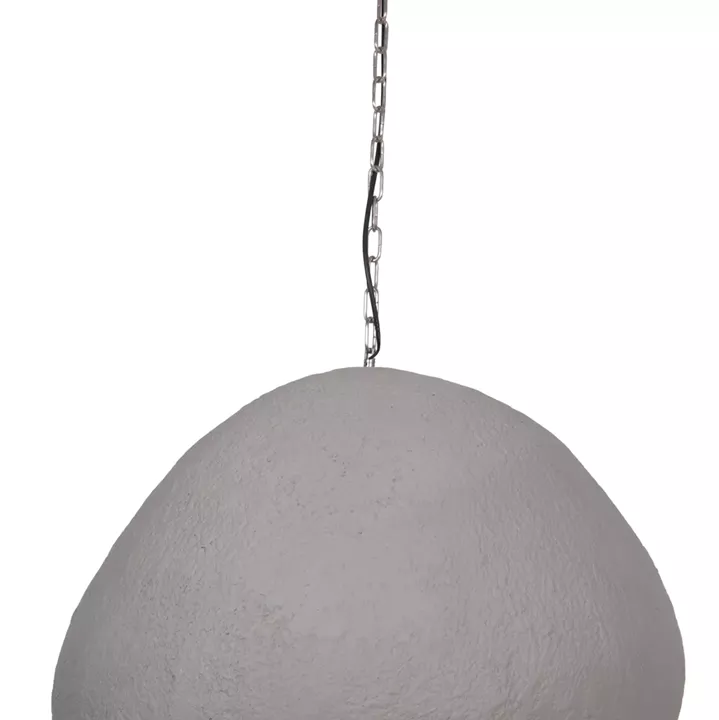 CEILING PENDANT LAMP JAYLEN HM4703.03XL FIBER CEMENT IN GREY 74x68x50-70Hcm.