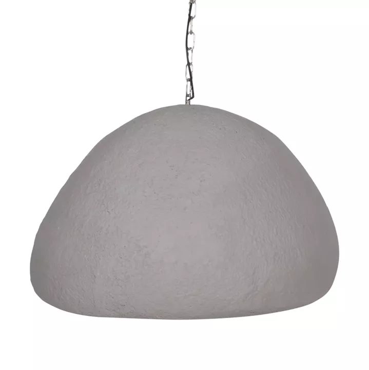 CEILING PENDANT LAMP JAYLEN HM4703.03XL FIBER CEMENT IN GREY 74x68x50-70Hcm.