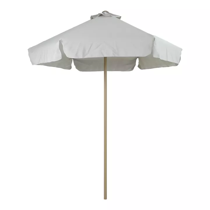 Professional umbrella Mongo pakoworld metal - one-piece pole in sandy-cream finish D2m