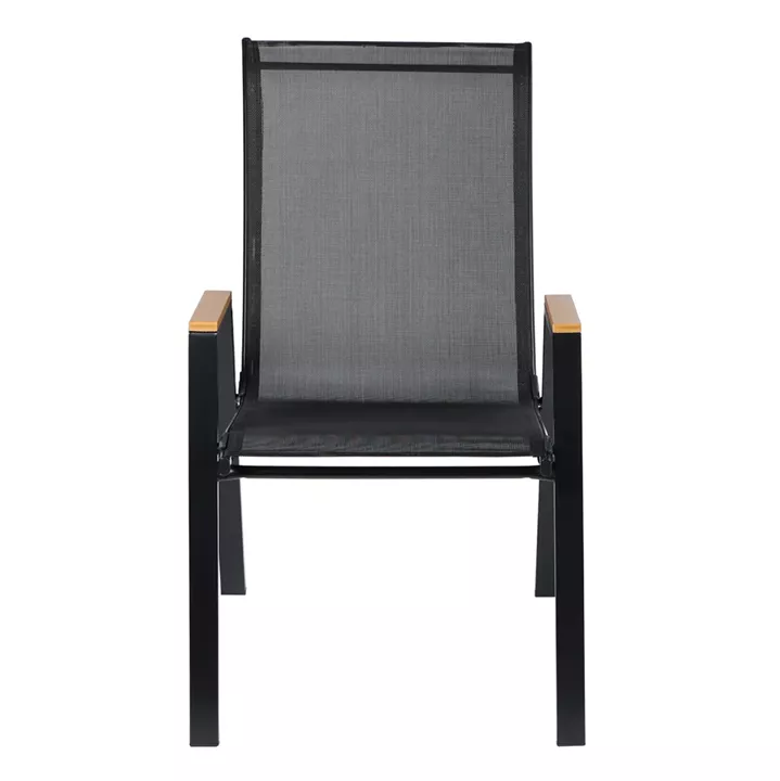 ΠΟΛΥΘΡΟΝΑ ΕΞ.ΧΩΡΟΥ LEONE HM6429.03 ΜΕΤΑΛΛΙΚΗ ΜΑΥΡΗ--TEXTILENE ΜΑΥΡΟ 54x74x91Υεκ