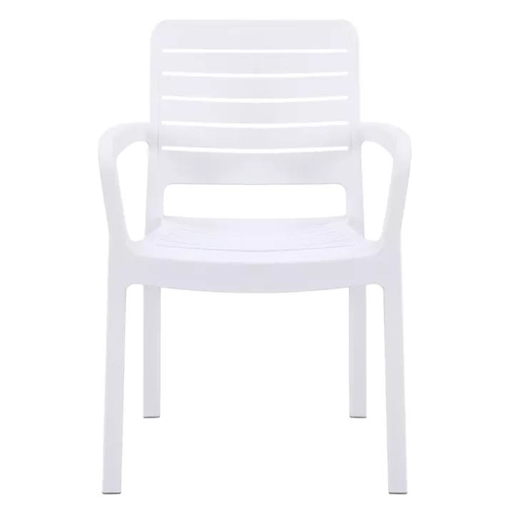 ΠΟΛΥΘΡΟΝΑ ΕΞΩΤ.ΧΩΡΟΥ FLAN HM6369.01 ΛΕΥΚΟ ΠΟΛΥΠΡΟΠΥΛΕΝΙΟ 57x56x82.5Yεκ.