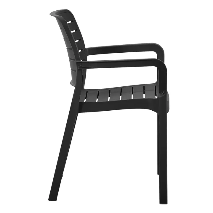 ΠΟΛΥΘΡΟΝΑ ΕΞΩΤ.ΧΩΡΟΥ FLAN HM6369.02 ΜΑΥΡΟ ΠΟΛΥΠΡΟΠΥΛΕΝΙΟ 57x56x82.5Yεκ.