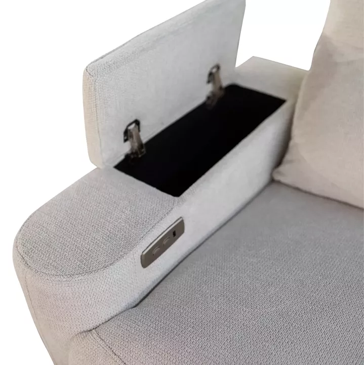 ΣΕΤ ΚΑΝΑΠΕΣ-ΠΟΛΥΘΡΟΝΑ RELAX SYNTHIA HM10736.01 ΜΠΕΖ ΥΦΑΣΜΑ-ΗΛ.ΑΝΑΚΛΙΣΗ [R]