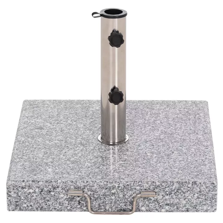 ΒΑΣΗ ΟΜΠΡΕΛΑΣ ΓΡΑΝΙΤΗ 40KG ΜΕ ΧΕΡΟΥΛΙ & ΡΟΔΕΣ HM6564--ΣΩΛΗΝΑΣ ΔΙΑΜΕΤΡΟΥ Φ48