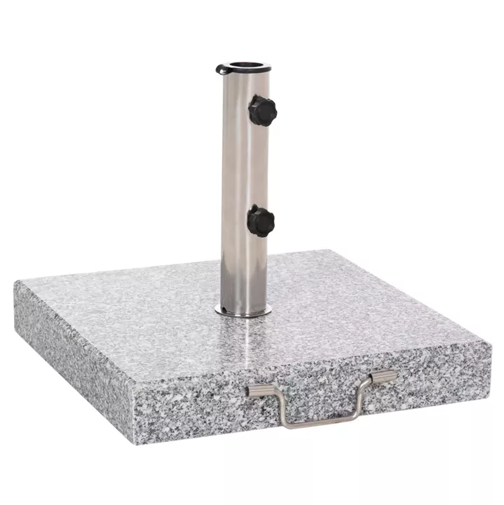 ΒΑΣΗ ΟΜΠΡΕΛΑΣ ΓΡΑΝΙΤΗ 40KG ΜΕ ΧΕΡΟΥΛΙ & ΡΟΔΕΣ HM6564--ΣΩΛΗΝΑΣ ΔΙΑΜΕΤΡΟΥ Φ48