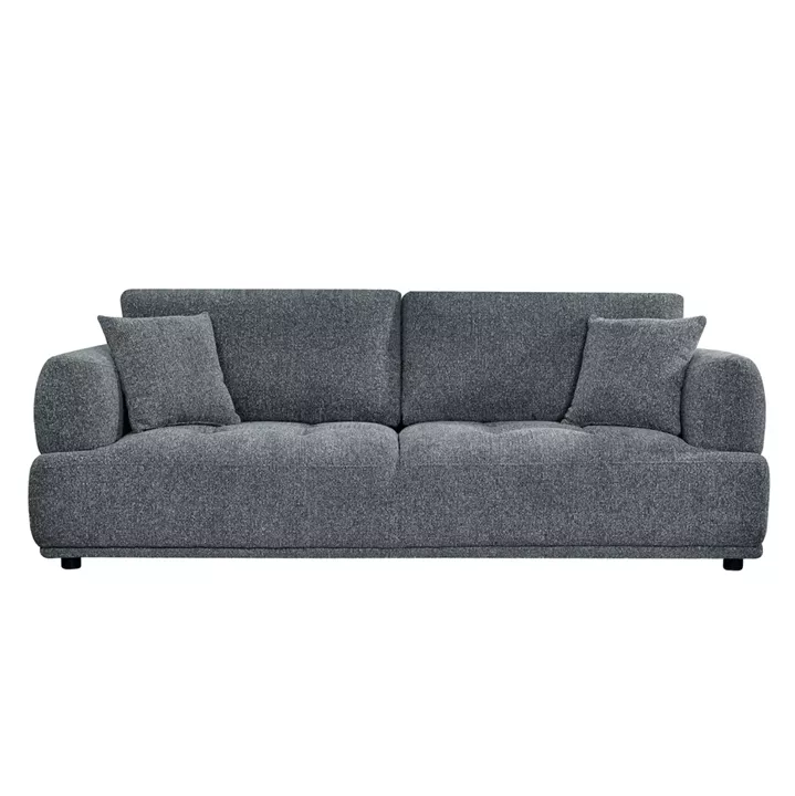 ΚΑΝΑΠΕΣ 3-ΘΕΣΙΟΣ STRUCTO HM3329.01 ΓΚΡΙ ΥΦΑΣΜΑ 227x94x88Υεκ.