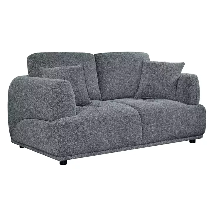 SOFA 2-SEATER STRUCTO HM3330.01 GREY FABRIC 168x94x88Hcm.