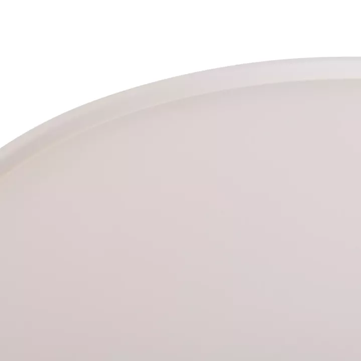 OUTDOOR ROUND COFFEE TABLE TEROC HM6434.02 ALUMINUM IN WHITE Φ70x44Hcm