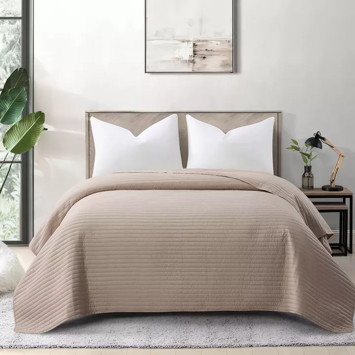 Beauty Home Κουβερλί μονό Ultra Art 12555 160x230 Μπεζ