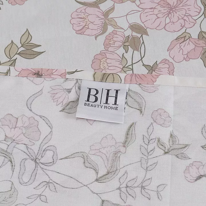 Beauty Home Σετ σεντόνια υπέρδιπλα Memories Art 12675 230x260 Μπεζ,Ροζ