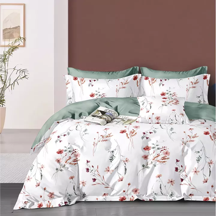 Beauty Home Σετ παπλωματοθήκη υπέρδιπλη Memories Art 12681 230x250 Εκρού,Βεραμάν