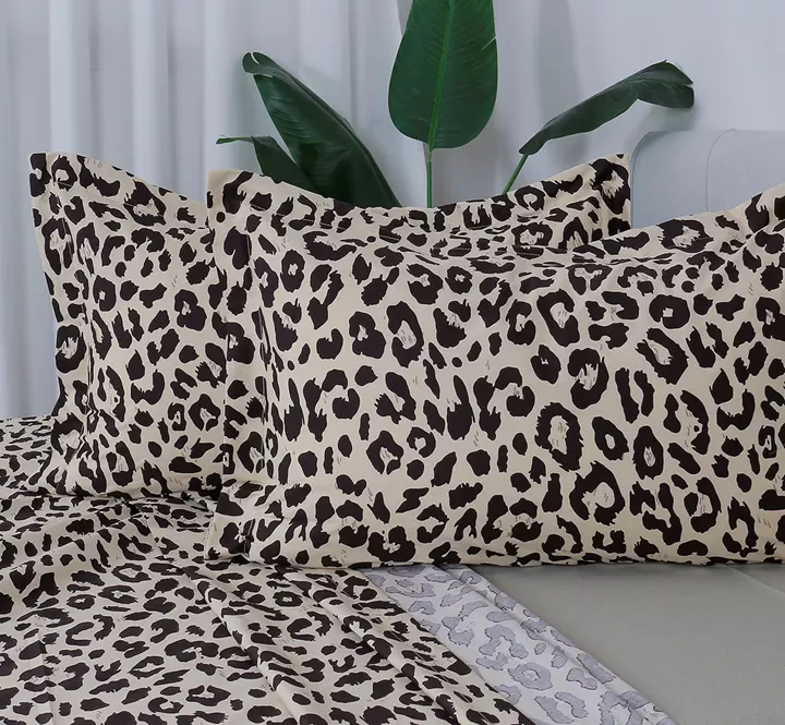 Beauty Home Σετ σεντόνια υπέρδιπλα με λάστιχο Memories Art 12682 165x200+30 Μπεζ