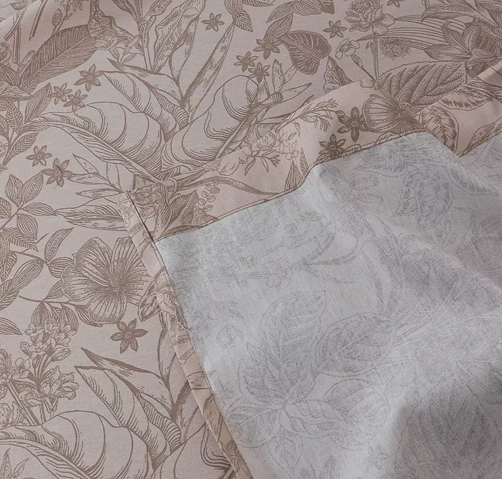 Beauty Home Σετ σεντόνια υπέρδιπλα με λάστιχο Memories Art 12690 165x200+30 Μόκα