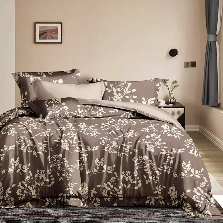 Beauty Home Σετ παπλωματοθήκη υπέρδιπλη Memories Art 12693 230x250 Καφέ