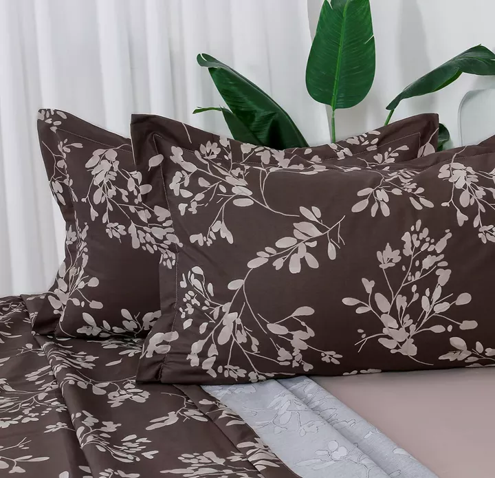 Beauty Home Σετ σεντόνια υπέρδιπλα Memories Art 12693 230x260 Καφέ