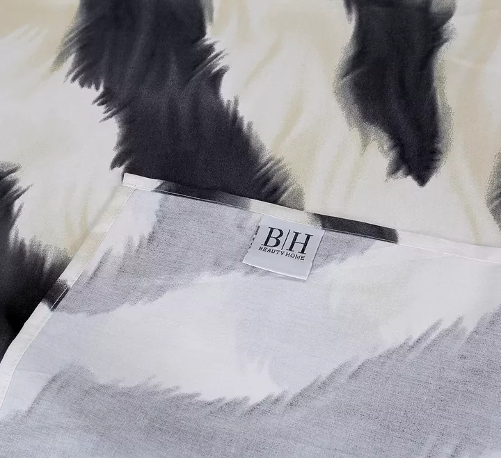 Beauty Home Σετ σεντόνια υπέρδιπλα με λάστιχο Memories Art 12695 165x200+30 Μπεζ