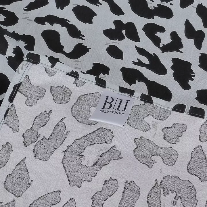 Beauty Home Σετ σεντόνια υπέρδιπλα Memories Art 12699 230x260 Γκρι,Σιέλ