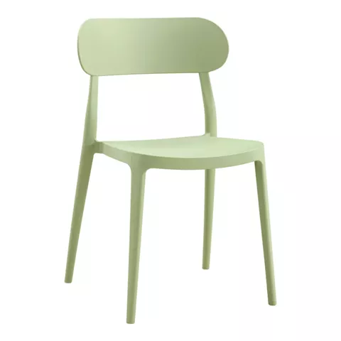 Chair Amvroan pakoworld with UV protection pp mint 51x49x79.5cm
