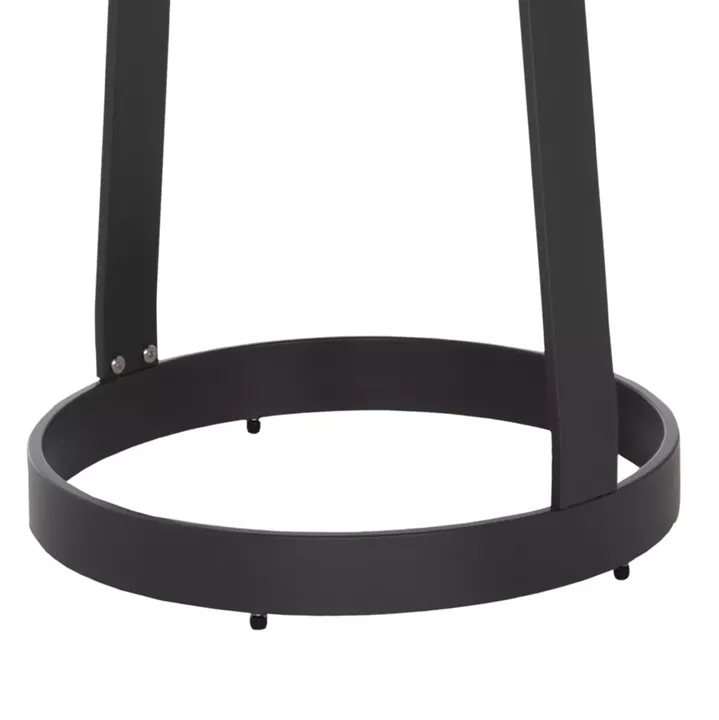 ΤΡΑΠΕΖΙ ΒΟΗΘΗΤΙΚΟ ΕΞ.ΧΩΡΟΥ MINO HM6432.01 ΑΛΟΥΜΙΝΙΟ & ΣΧΟΙΝΙ ΓΚΡΙ Φ47x53Υεκ