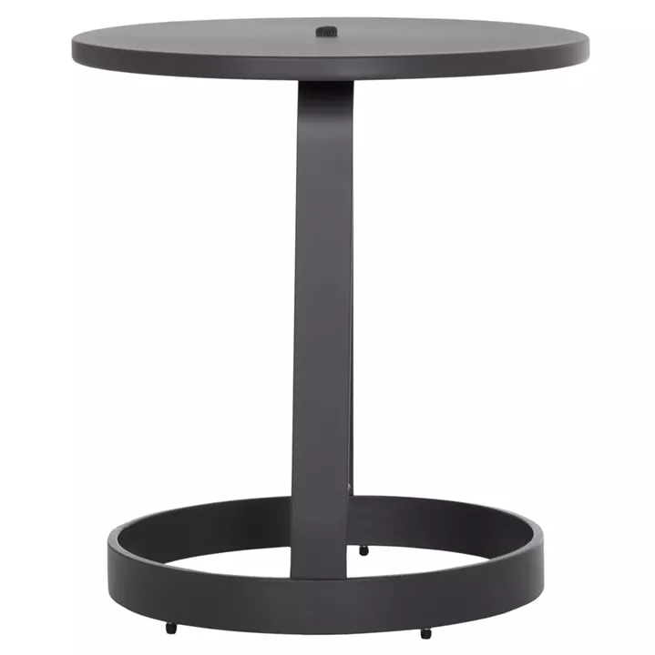 ΤΡΑΠΕΖΙ ΒΟΗΘΗΤΙΚΟ ΕΞ.ΧΩΡΟΥ MINO HM6432.01 ΑΛΟΥΜΙΝΙΟ & ΣΧΟΙΝΙ ΓΚΡΙ Φ47x53Υεκ