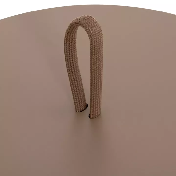 ΤΡΑΠΕΖΙ ΒΟΗΘΗΤΙΚΟ ΕΞ.ΧΩΡΟΥ MINO HM6432.03 ΑΛΟΥΜΙΝΙΟ & ΣΧΟΙΝΙ ΚΑΠΟΥΤΣΙΝΟ Φ47x53Υεκ