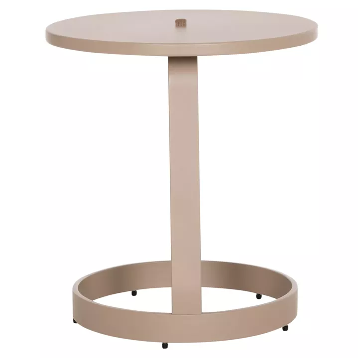 ΤΡΑΠΕΖΙ ΒΟΗΘΗΤΙΚΟ ΕΞ.ΧΩΡΟΥ MINO HM6432.03 ΑΛΟΥΜΙΝΙΟ & ΣΧΟΙΝΙ ΚΑΠΟΥΤΣΙΝΟ Φ47x53Υεκ