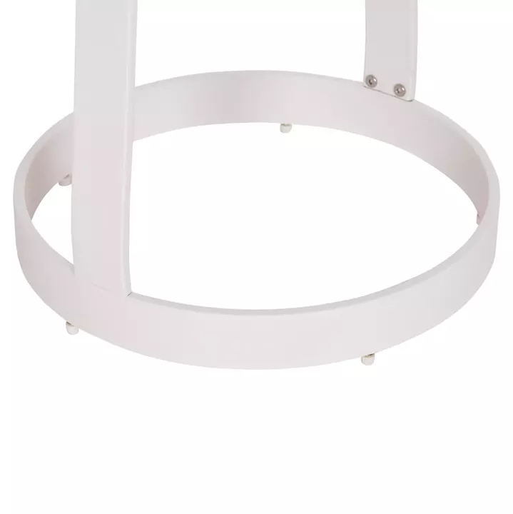 ΤΡΑΠΕΖΙ ΒΟΗΘΗΤΙΚΟ ΕΞ.ΧΩΡΟΥ MINO HM6432.02 ΑΛΟΥΜΙΝΙΟ ΛΕΥΚΟ & ΣΧΟΙΝΙ ΜΠΕΖ Φ47x53Υεκ