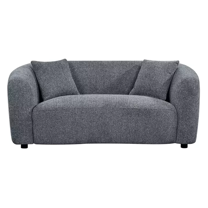 ΚΑΝΑΠΕΣ 2-ΘΕΣΙΟΣ NORD HM3322.01 ΓΚΡΙ ΥΦΑΣΜΑ 170x91x75Υεκ.