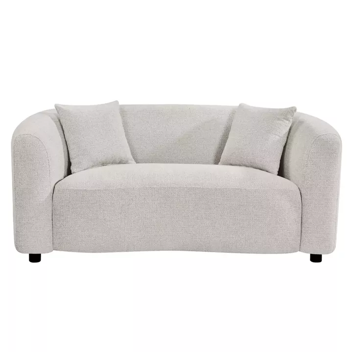 ΚΑΝΑΠΕΣ 2-ΘΕΣΙΟΣ NORD HM3322.02 ΑΝΟΙΧΤΟ ΜΠΕΖ ΥΦΑΣΜΑ 170x91x75Υεκ.