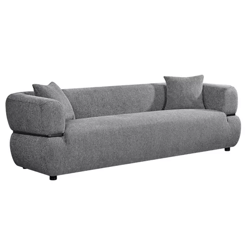 ΚΑΝΑΠΕΣ 3-ΘΕΣΙΟΣ ARCTIS HM3327.01 ΓΚΡΙ ΥΦΑΣΜΑ 229x88x68Υεκ.