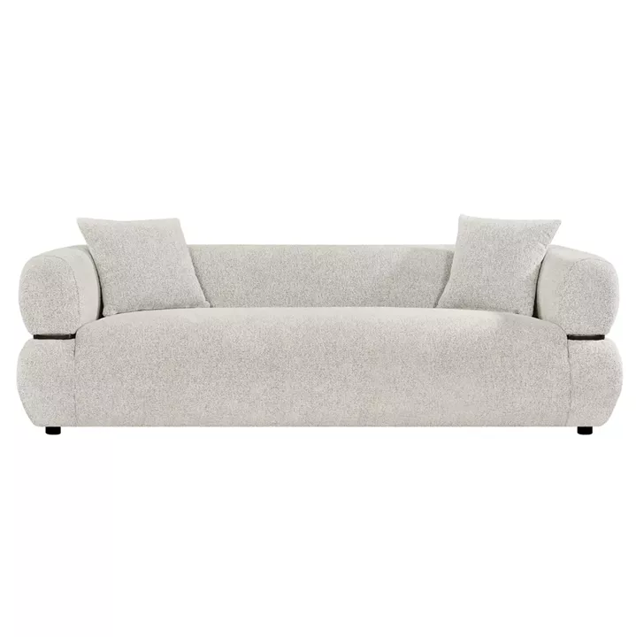 ΚΑΝΑΠΕΣ 3-ΘΕΣΙΟΣ ARCTIS HM3327.02 ΑΝΟΙΧΤΟ ΜΠΕΖ ΥΦΑΣΜΑ 229x88x68Υεκ.