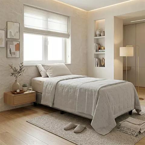 Κρεβάτι μονό Υπόστρωμα Pakda pakoworld ανθρακί βελούδο 90x200εκ