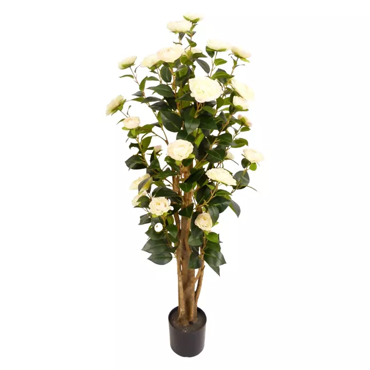 Artekko Verde Πράσινο Τεχνητό Δέντρο Καμέλιας σε Γλάστρα 120cm