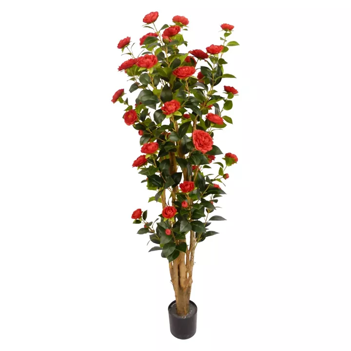 Artekko Verde Πράσινο Τεχνητό Δέντρο Καμέλιας σε Γλάστρα 150cm