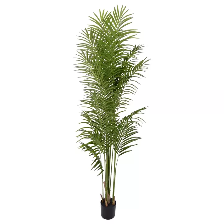 Artekko Verde Πράσινο Τεχνητό Φυτό  Lady Palm σε Γλάστρα 210cm