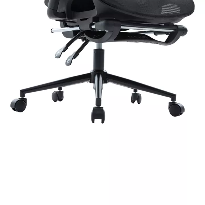 Καρέκλα γραφείου διευθυντη Vigo pakoworld mesh χρώμα μαύρο 52x70x118-124εκ