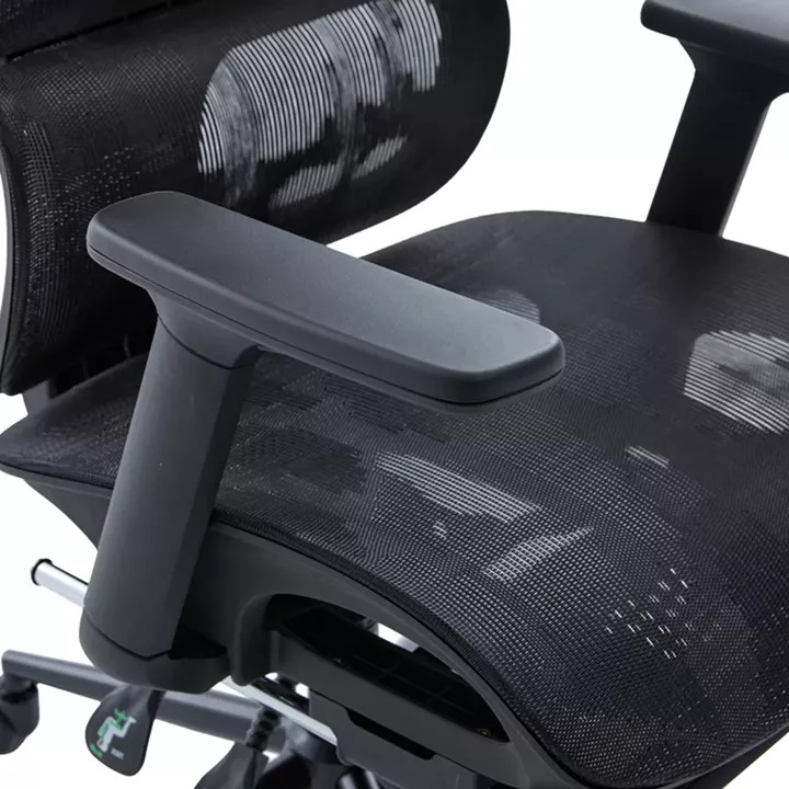 Καρέκλα γραφείου διευθυντη Vigo pakoworld mesh χρώμα μαύρο 52x70x118-124εκ