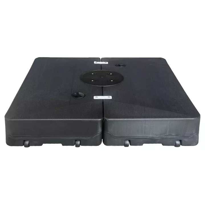 ΒΑΣΗ ΟΜΠΡΕΛΑΣ HM6608 ΠΟΛΥΑΙΘΥΛΕΝΙΟΥ ΣΕ ΜΑΥΡΟ ΧΡΩΜΑ 98x98x18Υεκ.