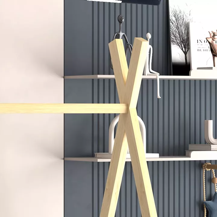 ΚΡΕΒΑΤΙ ΠΑΙΔΙΚΟ ΜΕ ΚΑΓΚΕΛΑ MUNK HM21325 ΠΕΥΚΟ ΛΕΥΚΟ/ΦΥΣΙΚΟ--ΜΕ ΣΤΡΩΜΑ 90x190εκ