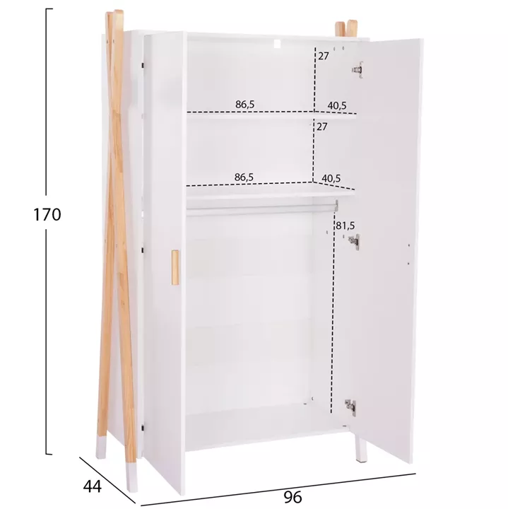 ΣΕΤ ΠΑΙΔΙΚΟΥ ΔΩΜΑΤΙΟΥ 6TMX PASCHAL HM21337 ΞΥΛΟ ΠΕΥΚΟΥ--ΜΕΛΑΜΙΝΗ-ΛΕΥΚΟ