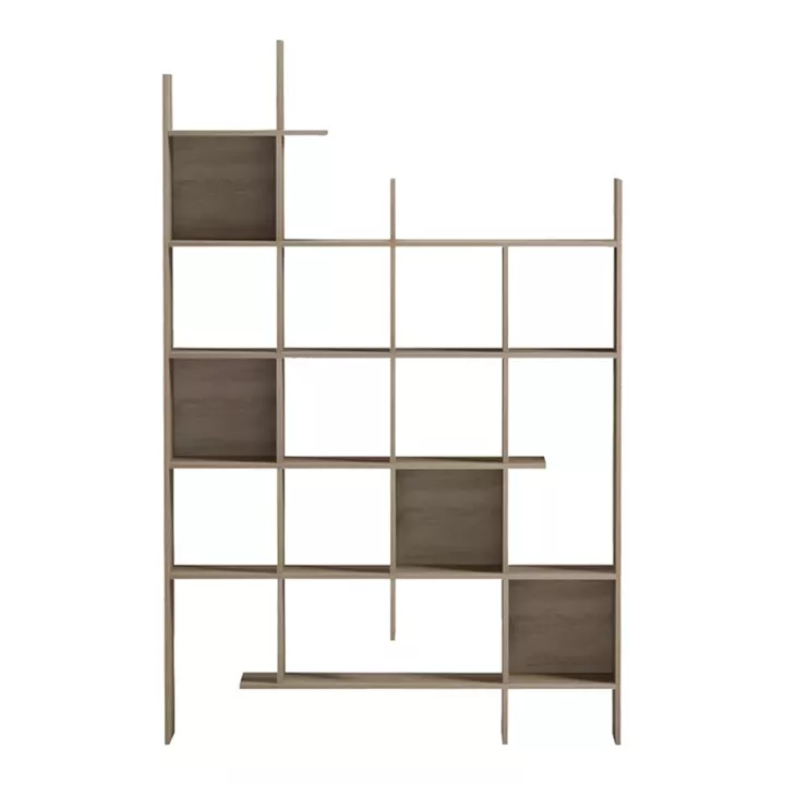 Βιβλιοθήκη Manco pakoworld sonoma 122x25.5x188εκ