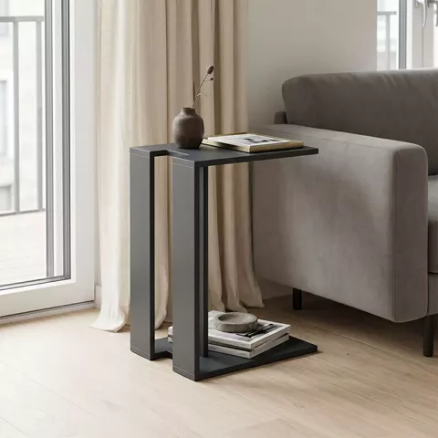 Muju pakoworld side table anthracite 30x40x55cm
