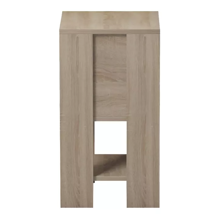 Bedside table Reppo pakoworld sonoma-anthracite 30x30x55cm