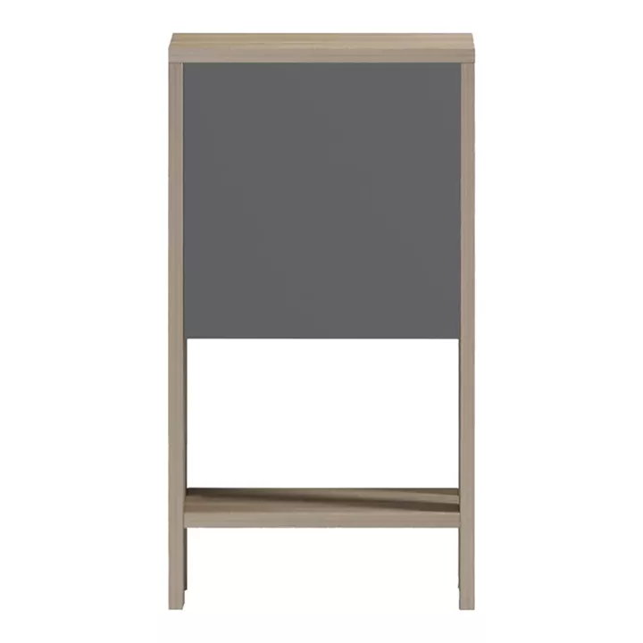 Bedside table Reppo pakoworld sonoma-anthracite 30x30x55cm