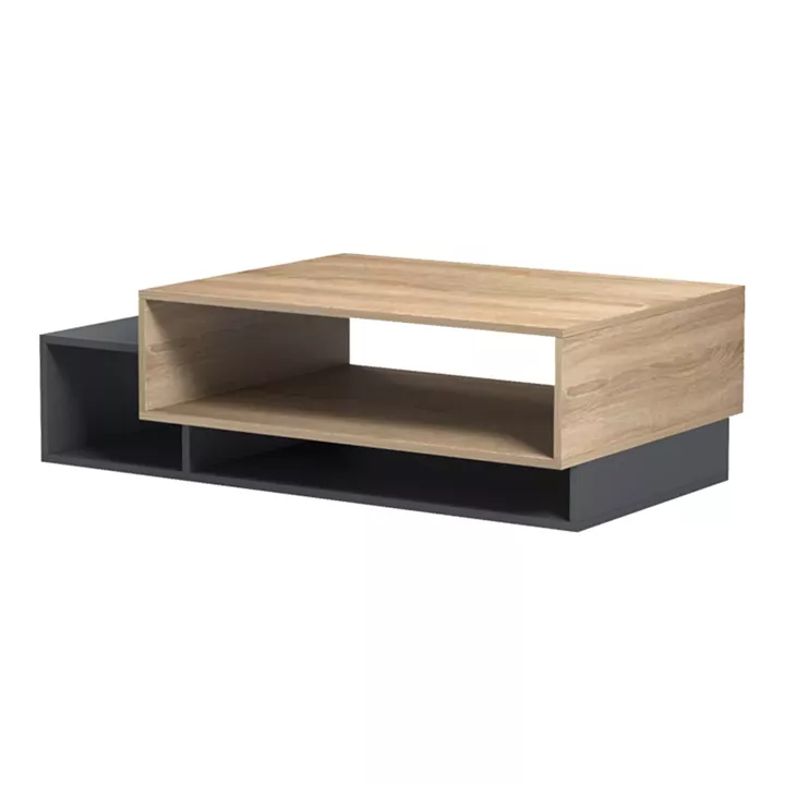 Dekost pakoworld coffee table in sonoma-anthracite 105x50x32cm