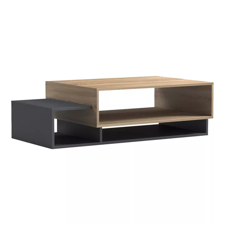 Dekost pakoworld coffee table in sonoma-anthracite 105x50x32cm