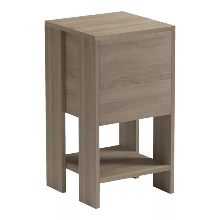 Κομοδίνο Reppo pakoworld sonoma 30x30x55εκ