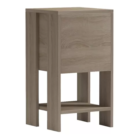 Κομοδίνο Reppo pakoworld sonoma 30x30x55εκ
