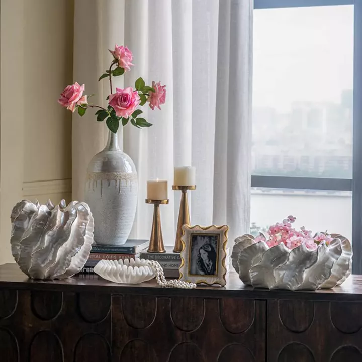 Artekko Noble Χρυσό Μεταλλικό Κηροπήγιο (8.3x8.3x24.3)cm