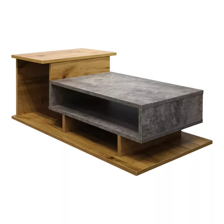 Coffee table Nuvele pakoworld grey-sonoma 90x50x35cm